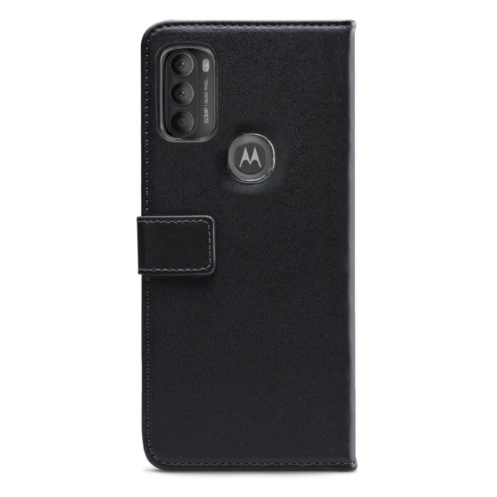 Mobilize Mobilize Classic Gelly Wallet Book Case Motorola Moto G71 5G Zwart