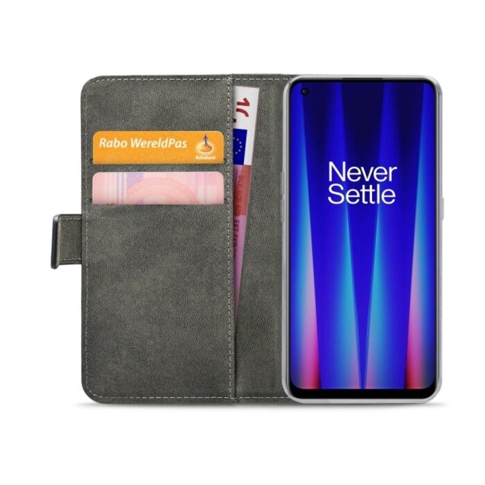 Mobilize Mobilize Classic Gelly Wallet Book Case OnePlus Nord CE 2 5G Zwart