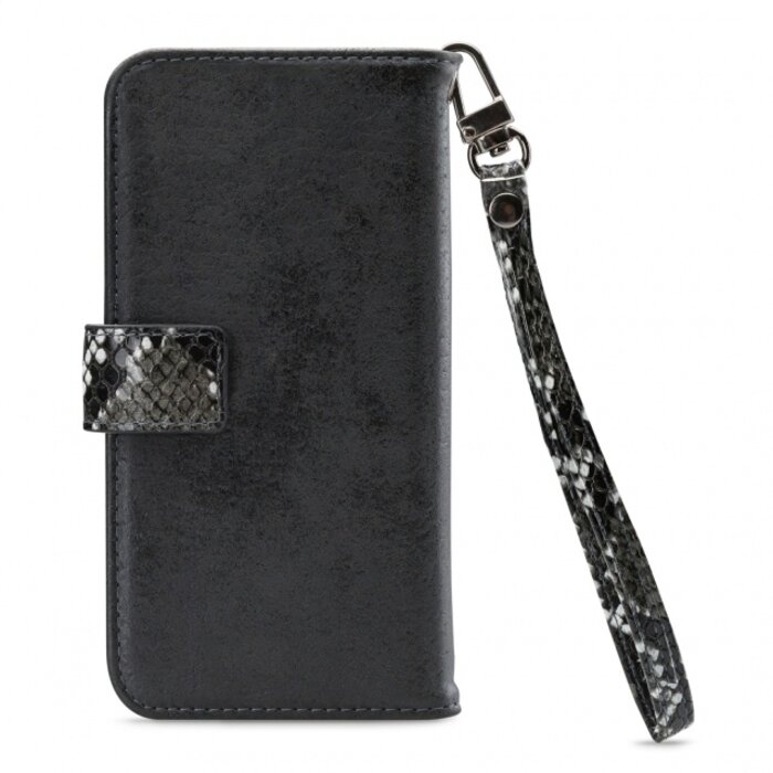 Mobilize Mobilize 2in1 Magnet Zipper Case voor Samsung Galaxy A13 4G - Black/Snake