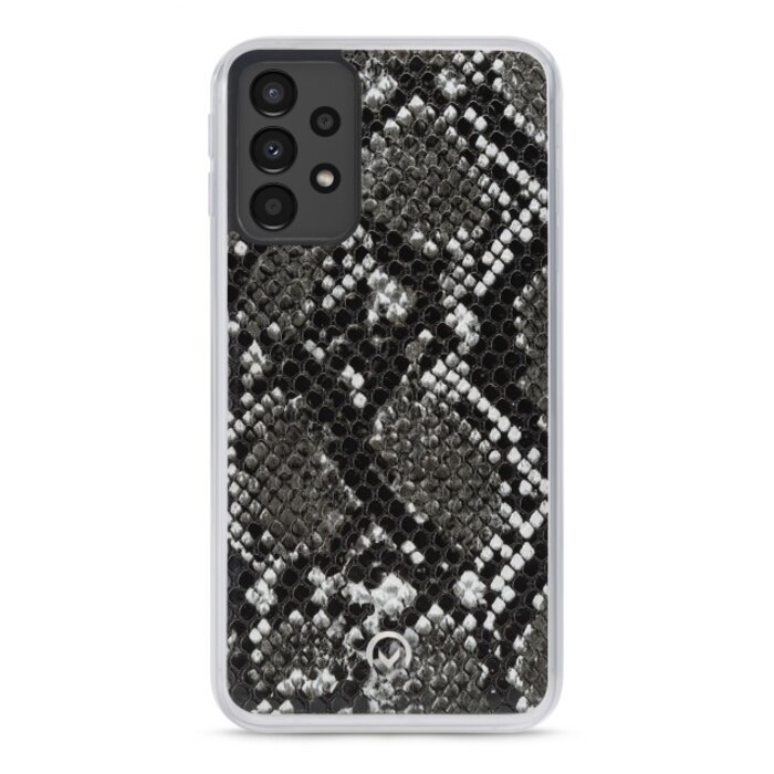 Mobilize Mobilize 2in1 Magnet Zipper Case voor Samsung Galaxy A13 4G - Black/Snake