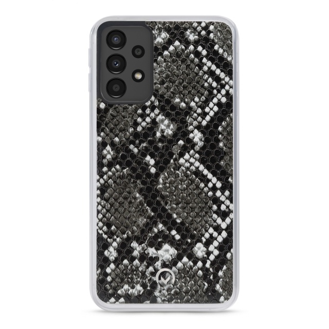 Mobilize Mobilize 2in1 Magnet Zipper Case voor Samsung Galaxy A13 4G - Black/Snake