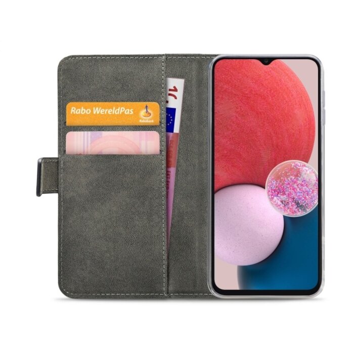 Mobilize Mobilize Classic Gelly Wallet Book Case voor Samsung Galaxy A13 4G - Zwart