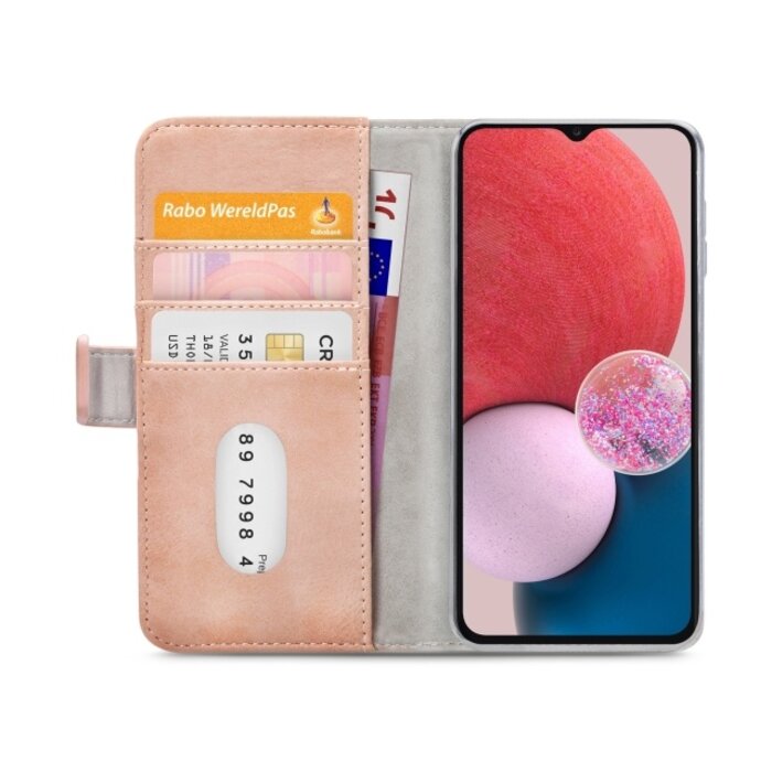 Mobilize Mobilize Elite Gelly Wallet Book Case Samsung Galaxy A13 4G - Soft Pink