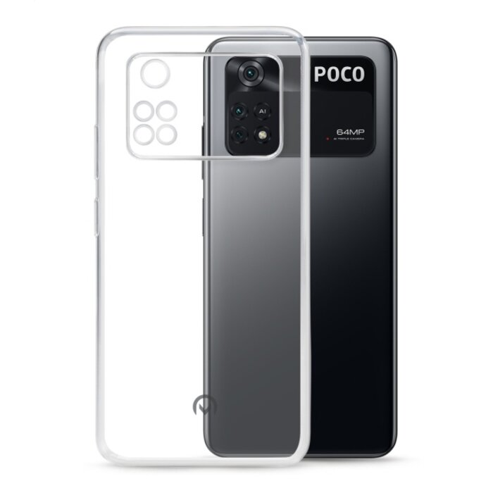 Mobilize Mobilize Gelly Case Xiaomi Poco M4 Pro 4G Backcover Transparant