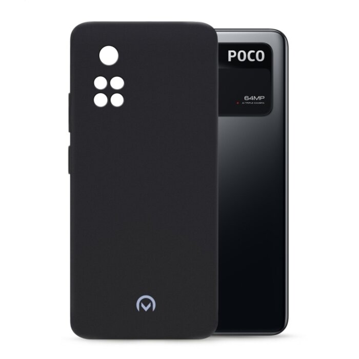 Mobilize Mobilize Rubber Gelly Case Xiaomi Poco M4 Pro 4G - Matt Black