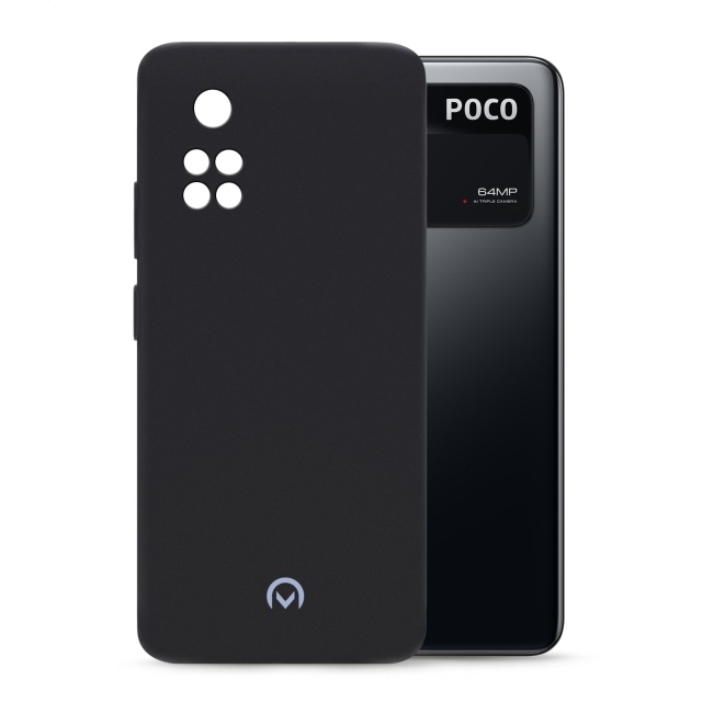 Mobilize Mobilize Rubber Gelly Case Xiaomi Poco M4 Pro 4G - Matt Black