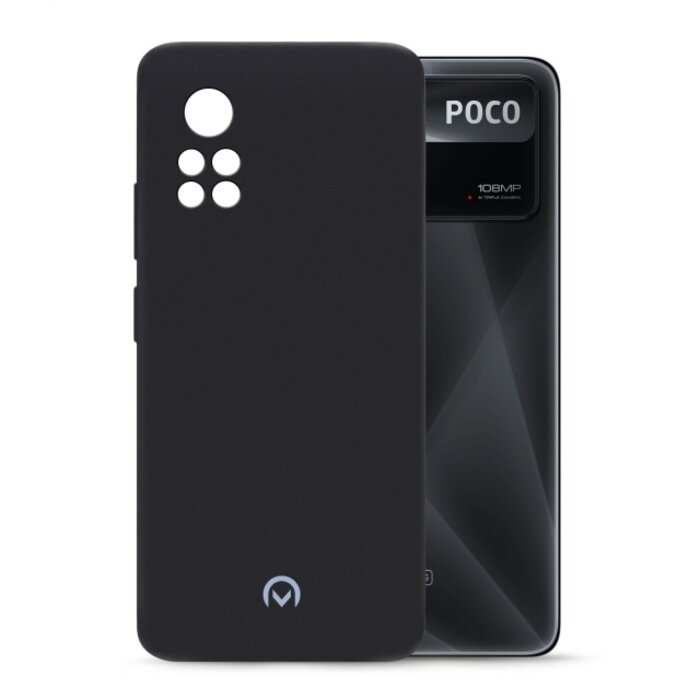 Mobilize Mobilize Rubber Gelly Case voor Xiaomi Poco X4 Pro 5G - Matt Black