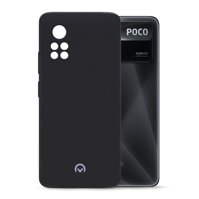 Mobilize Mobilize Rubber Gelly Case voor Xiaomi Poco X4 Pro 5G - Matt Black