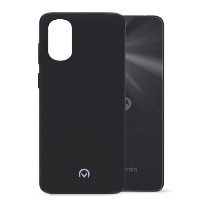 Mobilize Mobilize Rubber Gelly Case Motorola Moto G22 Backcover - Mat Zwart