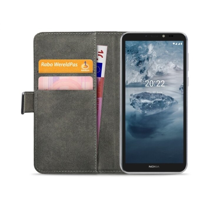 Mobilize Mobilize Classic Gelly Wallet Book Case Nokia C2 2E - Zwart