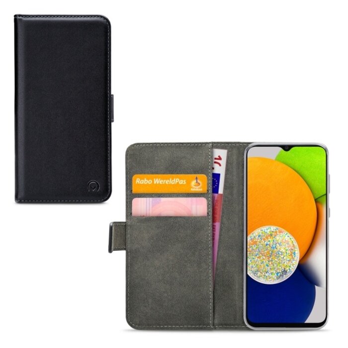 Mobilize Mobilize Classic Gelly Wallet Book Case voor Samsung Galaxy A03 - Zwart
