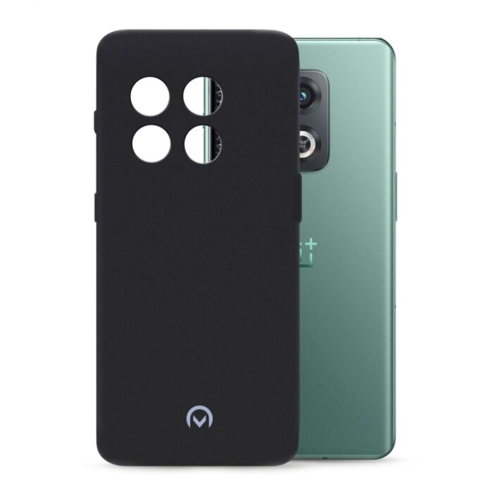 Mobilize Mobilize Rubber Gelly Case OnePlus 10 Pro - Mat Zwart