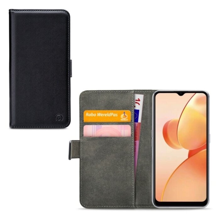 Mobilize Mobilize Classic Gelly Wallet Book Case voor realme C31 - Zwart