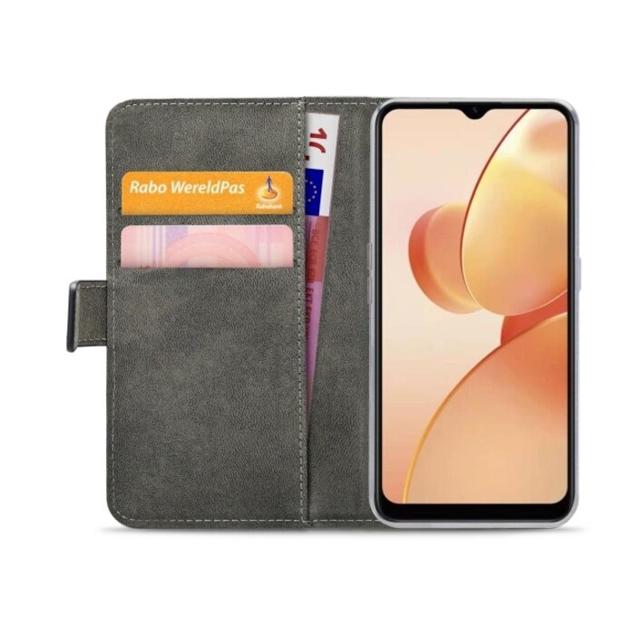 Mobilize Mobilize Classic Gelly Wallet Book Case voor realme C31 - Zwart