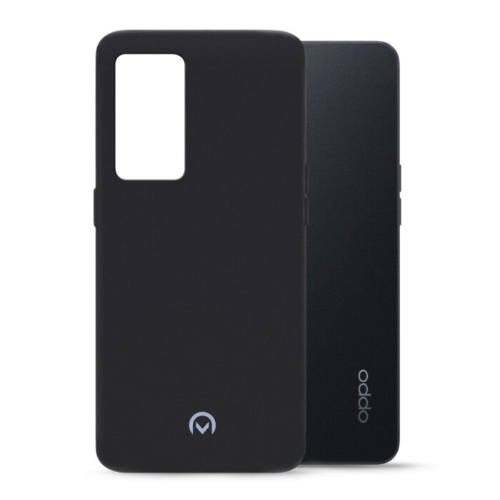 Mobilize Mobilize Rubber Gelly Case OPPO Reno7 Lite 5G / Reno8 Lite 5G Matt Black