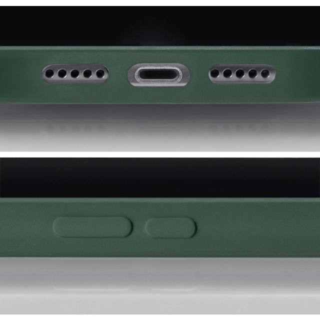 Mobilize Mobilize Rubber Gelly Case - Apple iPhone 14 - Matt Green