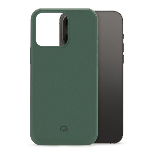 Mobilize Mobilize Rubber Gelly Case voor Apple iPhone 14 Pro Max - Matt Green