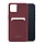 Mobilize Rubber Gelly Card Case voor Apple iPhone 14 - Matt Bordeaux