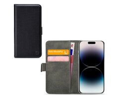 Mobilize Mobilize Classic Gelly Wallet Book Case Apple iPhone 14 Pro Zwart