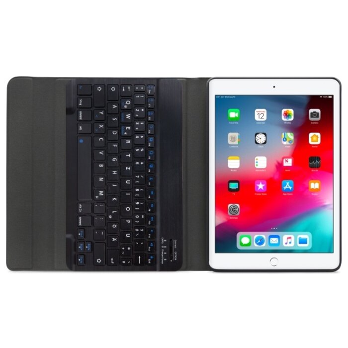 Mobilize Mobilize Detachable Bluetooth Keyboard Case voor iPad 9.7 / Air - QWERTZ Zwart