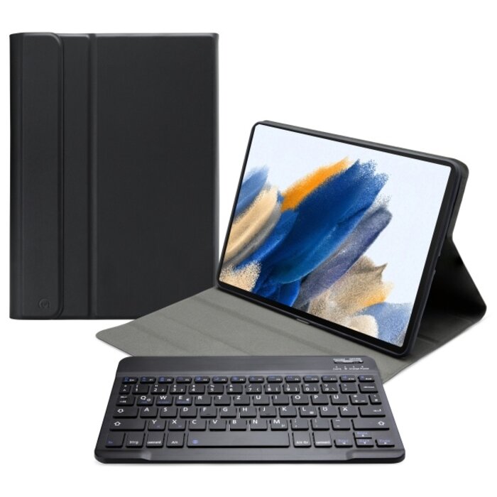 Mobilize Mobilize Bluetooth Keyboard Case Samsung Galaxy Tab A8 10.5 (2021) QWERTZ Zwart