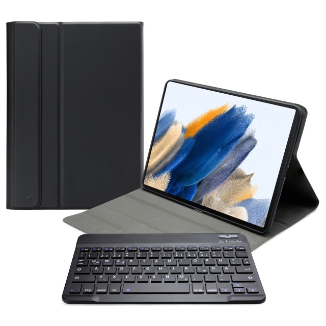 Mobilize Mobilize Bluetooth Keyboard Case Samsung Galaxy Tab A8 10.5 (2021) QWERTZ Zwart