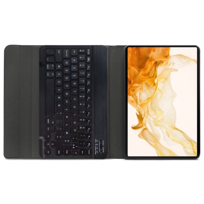 Mobilize Mobilize Bluetooth Toetsenbord Hoes Samsung Tab S7/S8 11" Zwart AZERTY