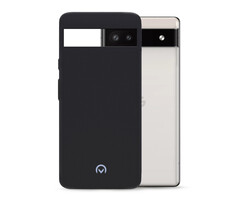 Mobilize Mobilize Rubber Gelly Case Google Pixel 6a - Mat Zwart