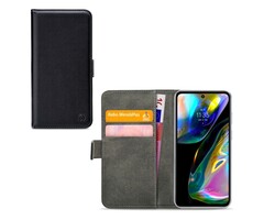 Mobilize Mobilize Classic Gelly Wallet Book Case voor Motorola Moto G82 5G - Zwart