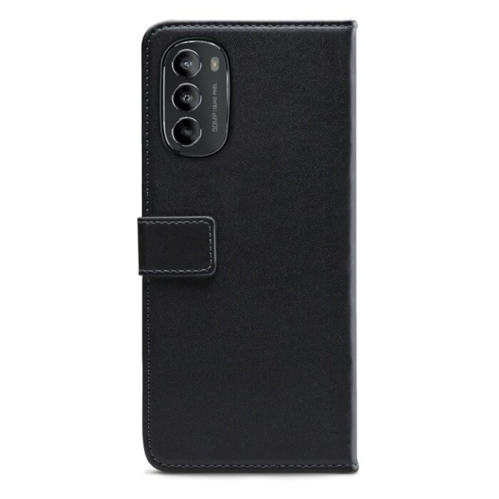 Mobilize Mobilize Classic Gelly Wallet Book Case voor Motorola Moto G82 5G - Zwart