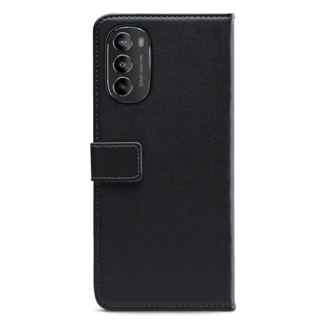 Mobilize Mobilize Classic Gelly Wallet Book Case voor Motorola Moto G82 5G - Zwart