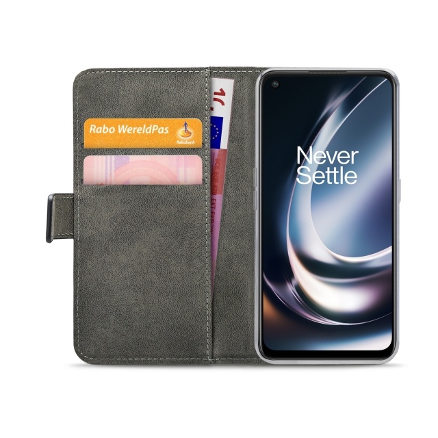 Mobilize Mobilize Classic Gelly Wallet Book Case OnePlus Nord CE 2 Lite 5G - Zwart