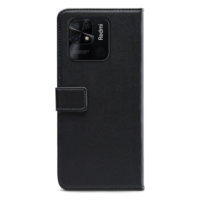 Mobilize Mobilize Classic Gelly Wallet Book Case - Xiaomi Redmi 10C - Zwart