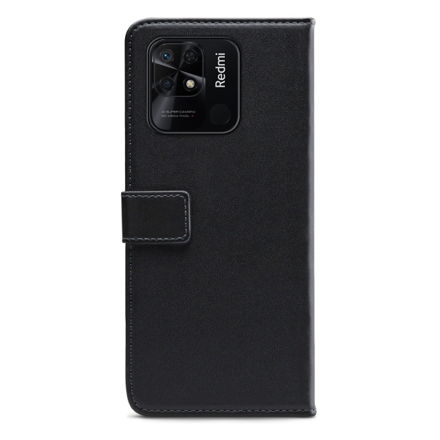 Mobilize Mobilize Classic Gelly Wallet Book Case - Xiaomi Redmi 10C - Zwart
