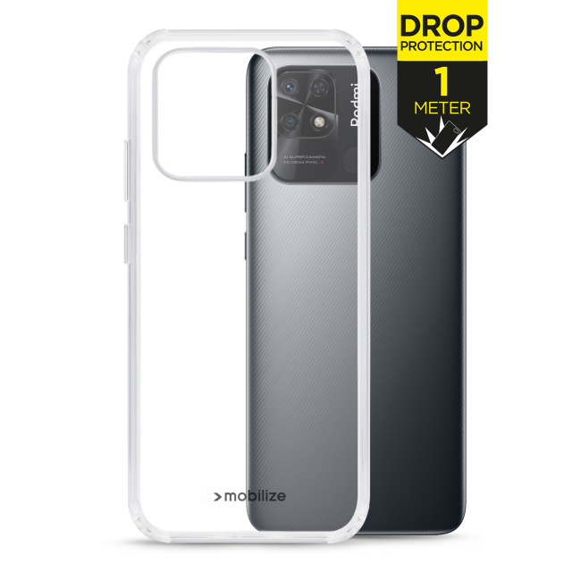 Mobilize Mobilize Naked Protection Case Xiaomi Redmi 10C - Transparant
