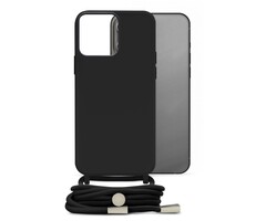 Mobilize Mobilize Lanyard Gelly Case voor Apple iPhone 13 Pro - Zwart