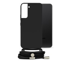 Mobilize Mobilize Lanyard Gelly Case voor Samsung Galaxy S22 5G - Zwart