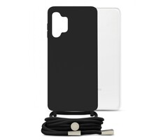 Mobilize Mobilize Lanyard Gelly Case - Samsung Galaxy A13 4G - Zwart