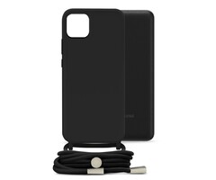 Mobilize Mobilize Lanyard Gelly Case Samsung Galaxy A03 - Zwart