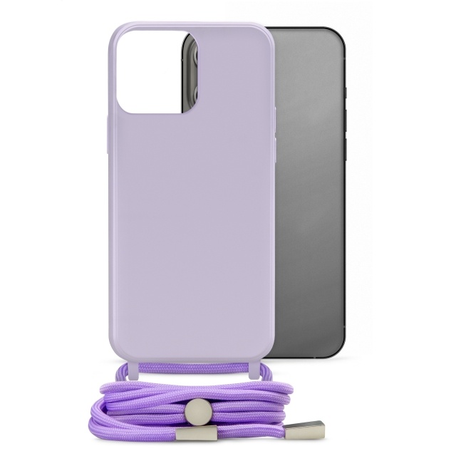 Mobilize Mobilize Lanyard Gelly Case - Apple iPhone 13 Pro - Pastel Purple