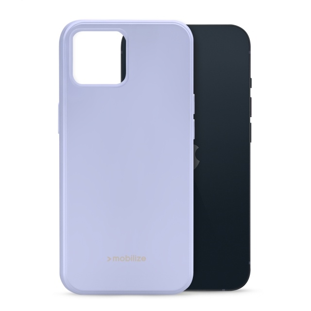 Mobilize Mobilize Rubber Gelly Case Apple iPhone 13 - Pastel Purple