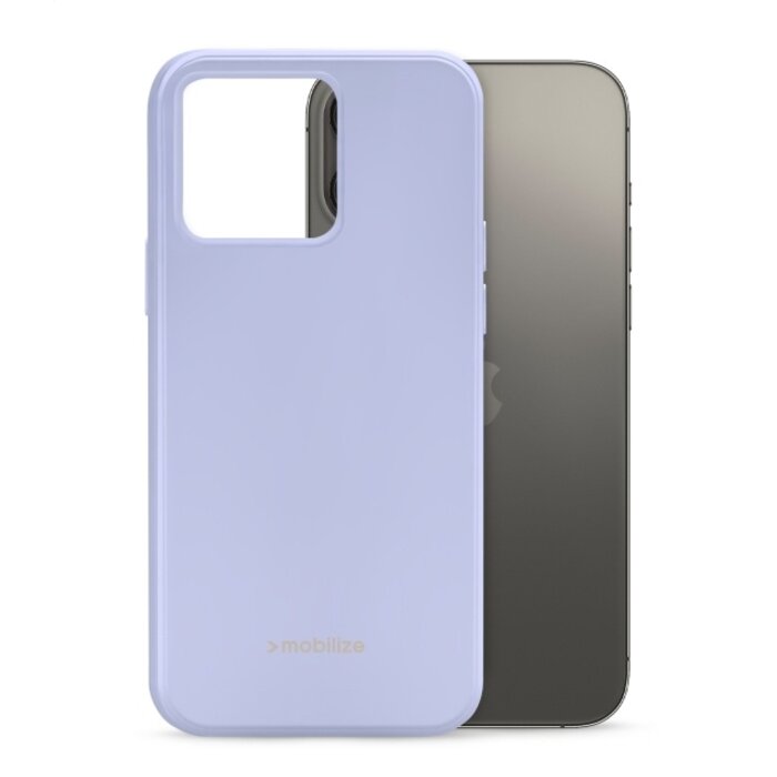 Mobilize Mobilize Rubber Gelly Case Apple iPhone 13 Pro Max Pastel Purple
