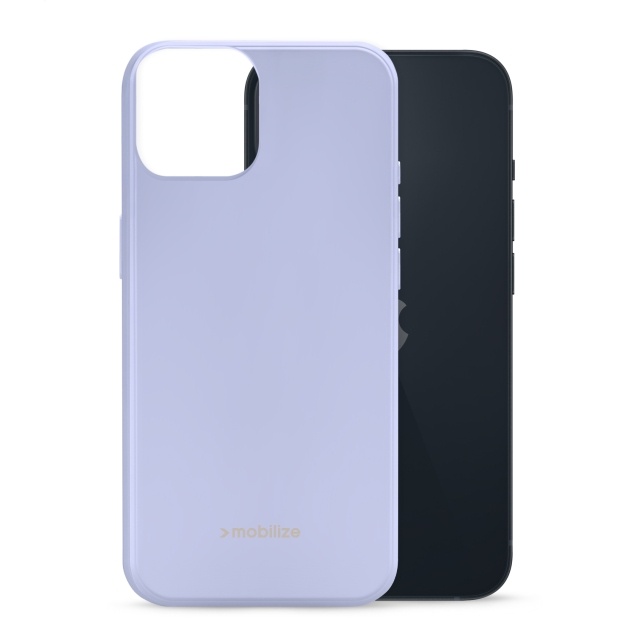 Mobilize Mobilize Rubber Gelly Case Apple iPhone 14 - Pastel Purple