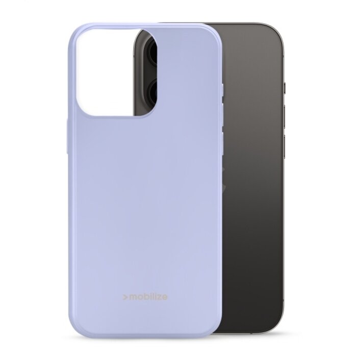 Mobilize Mobilize Rubber Gelly Case Apple iPhone 14 Pro - Pastel Purple