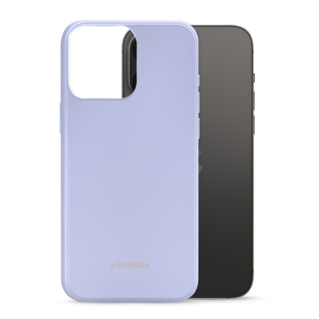 Mobilize Mobilize Rubber Gelly Case Apple iPhone 14 Pro Max - Pastel Purple