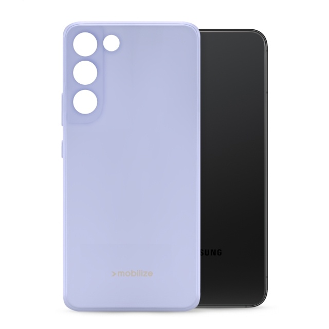 Mobilize Mobilize Rubber Gelly Case Samsung Galaxy S22+ 5G Pastel Purple