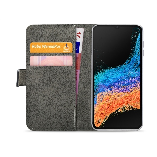 Mobilize Mobilize Classic Gelly Wallet Book Case Samsung Galaxy Xcover6 Pro Zwart