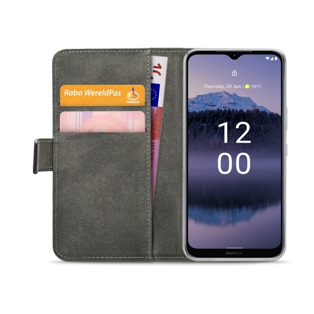 Mobilize Mobilize Classic Gelly Wallet Book Case voor Nokia G11 Plus - Zwart