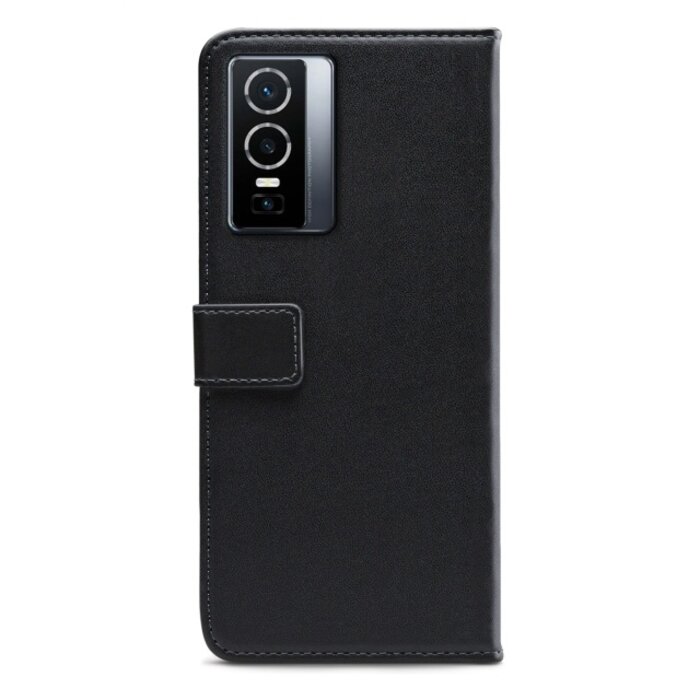 Mobilize Mobilize Classic Gelly Wallet Book Case vivo Y76 5G Zwart