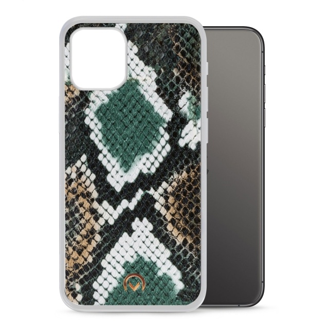 Mobilize Mobilize Magnet Gelly Case Apple iPhone 12 Mini - Green Snake